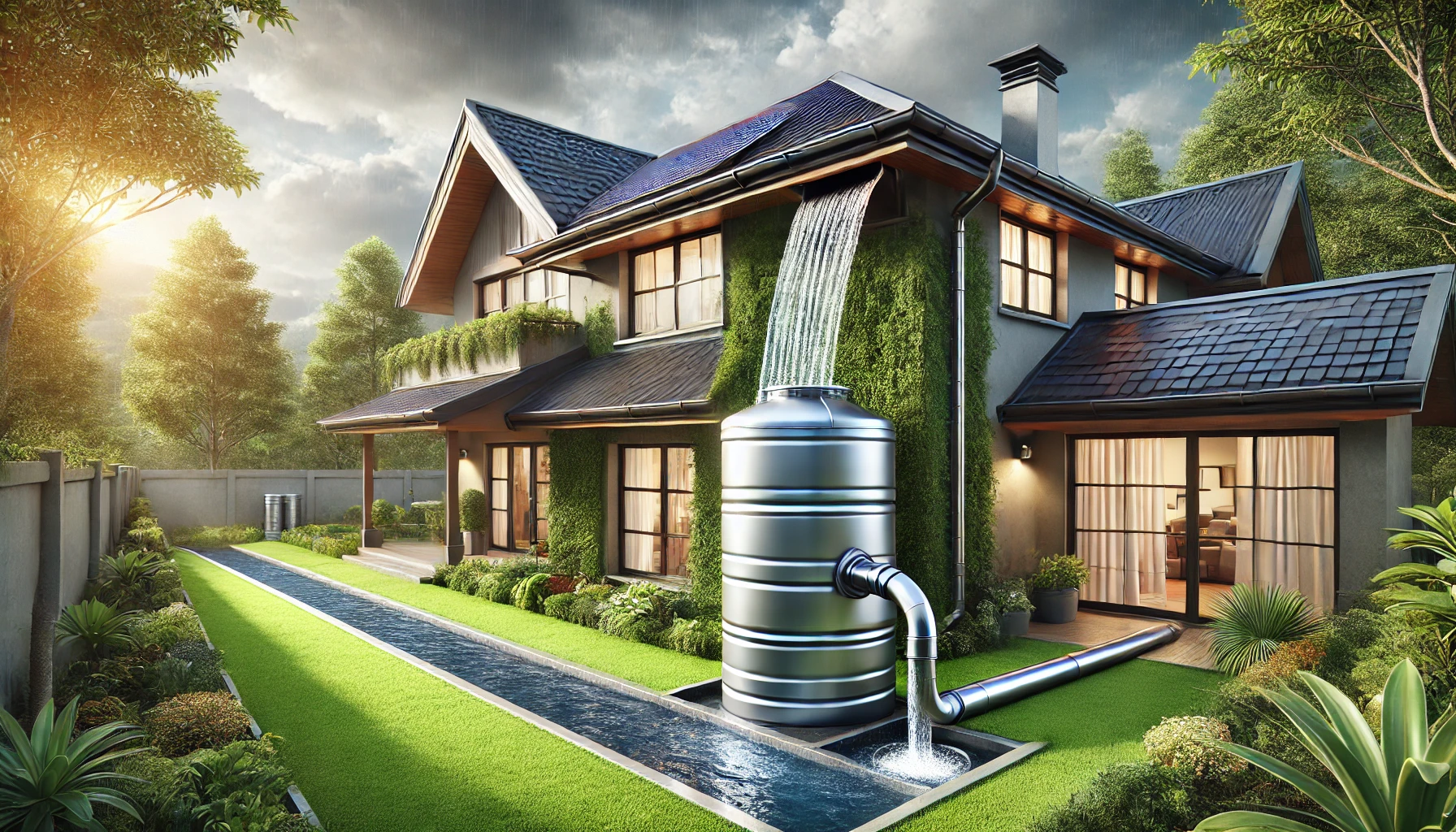 Récupérateur d’eau de pluie gratuit : économisez facilement sans effort
