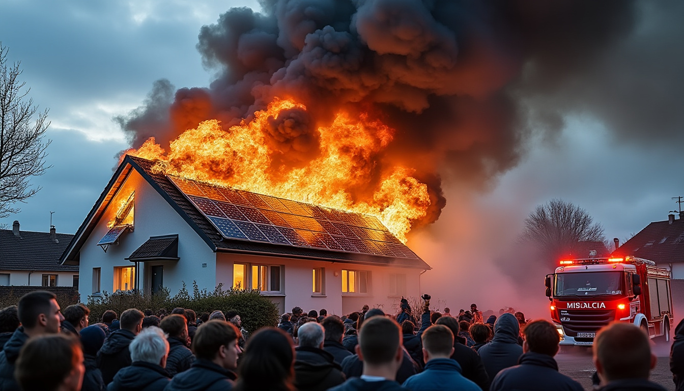 découvrez les détails de l'incendie de toiture survenu à riorges et explorez les questions soulevées concernant la responsabilité des panneaux solaires. analyse des causes et conséquences de cet incident alarmant.