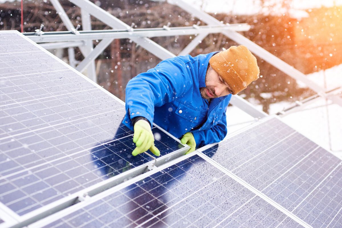 This €60 solar panel works even in winter