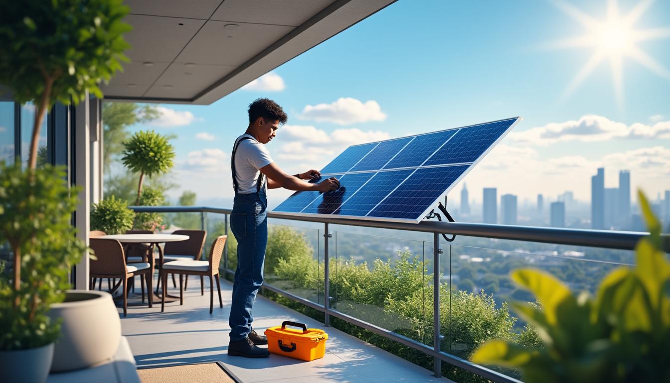 découvrez les étapes simples pour installer un panneau solaire sur votre balcon en 2025. ce guide complet vous aidera à profiter d'une énergie renouvelable tout en optimisant l'espace de votre extérieur. apprenez les réglementations, les équipements nécessaires et les conseils pratiques pour réussir votre installation.