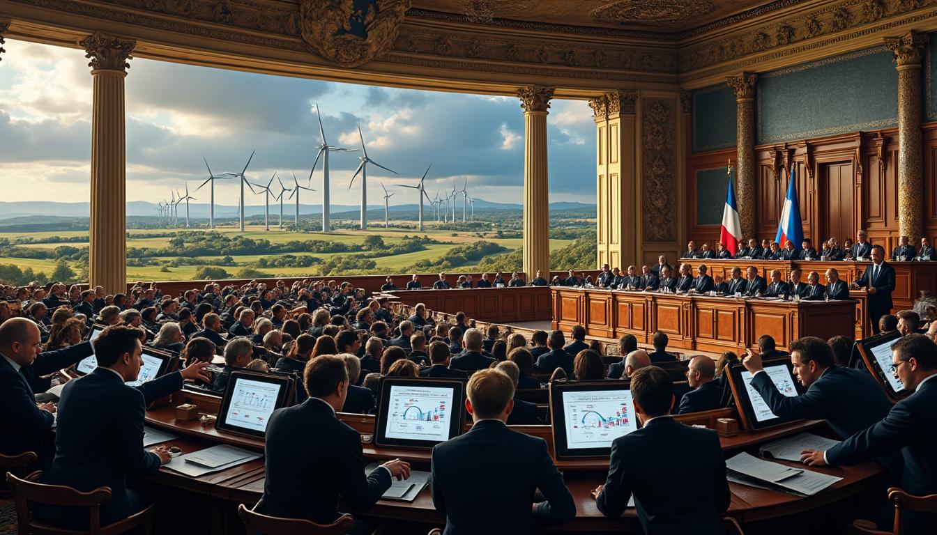 découvrez comment l'assemblée nationale a instauré un moratoire sur les éoliennes et les panneaux solaires. cette mesure vise à réévaluer l'impact environnemental et économique des énergies renouvelables en france, suscitant ainsi un débat sur la transition énergétique.
