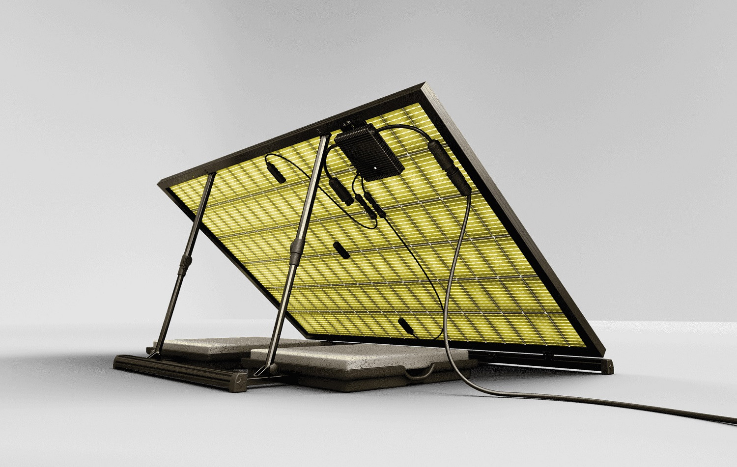 Panneaux solaires bifaciaux