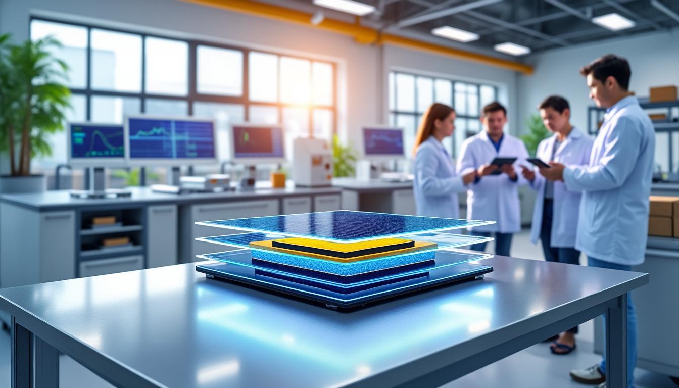 découvrez le prototype révolutionnaire de module photovoltaïque tandem pérovskite-silicium de trina solar, atteignant une puissance impressionnante de 841 wc. une avancée majeure dans l'efficacité énergétique qui marque une nouvelle ère pour l'énergie solaire.