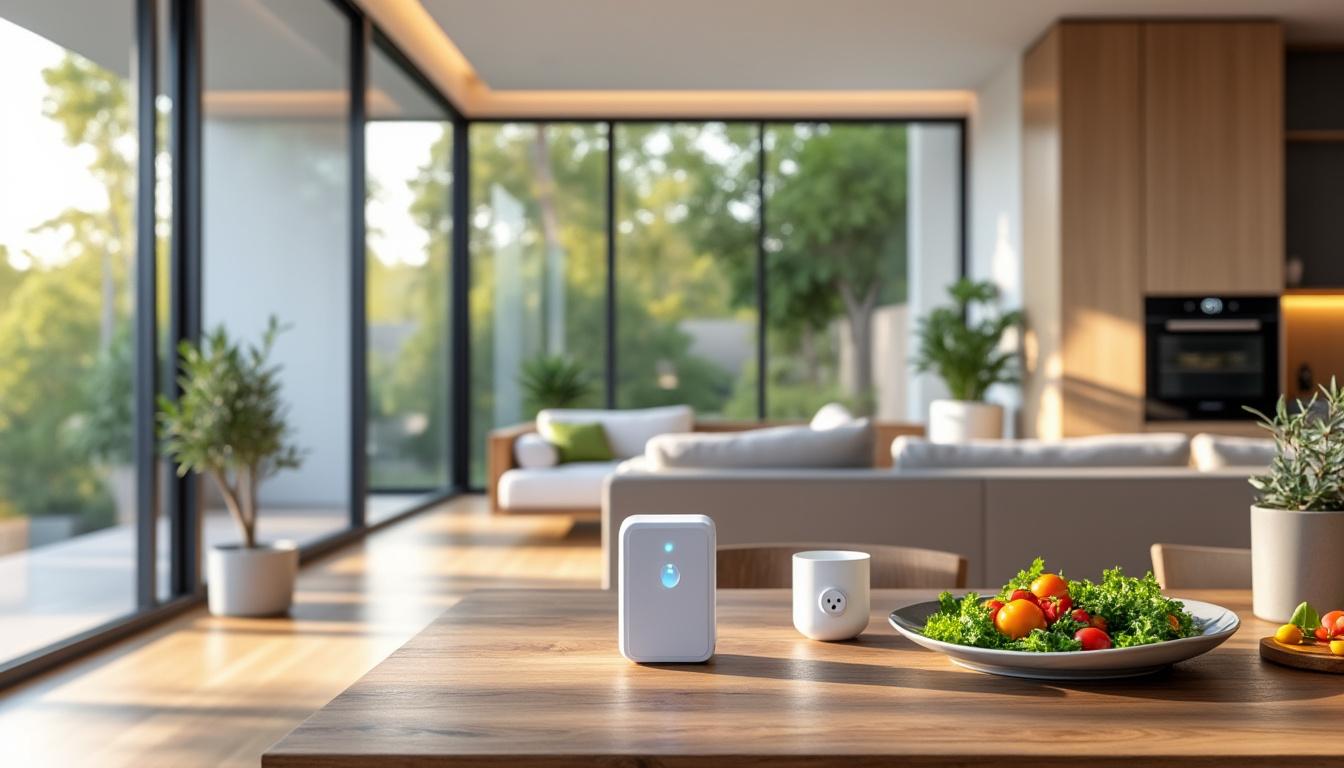 découvrez comment les prises pilotées pour maison connectée permettent de réduire la consommation électrique durant le pic de midi, tout en optimisant votre confort et vos économies d'énergie.