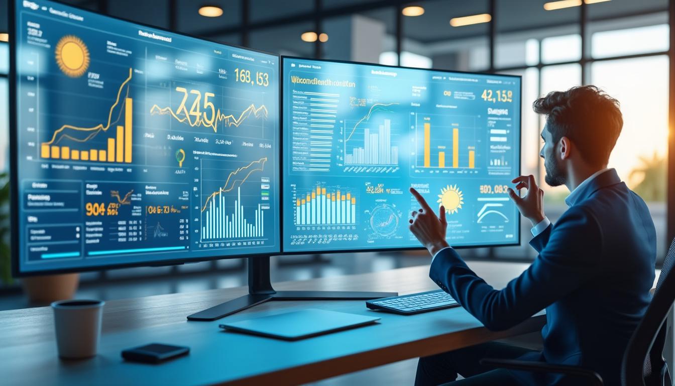 analysez vos relevés mensuels en comparant les données météo avec la production pour identifier rapidement tout problème et optimiser vos performances.