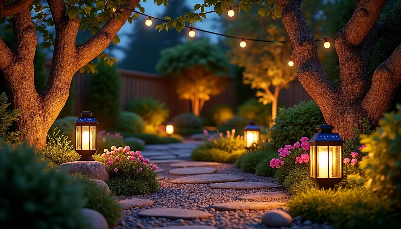 découvrez des astuces déco extérieure solaire pas chère pour illuminer votre jardin sans vous ruiner. éclairez vos espaces extérieurs de façon économique et écologique.