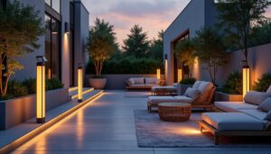 découvrez notre gamme d'éclairage solaire design pour terrasse moderne, alliant esthétisme et économie d'énergie pour sublimer votre extérieur tout en respectant l'environnement.