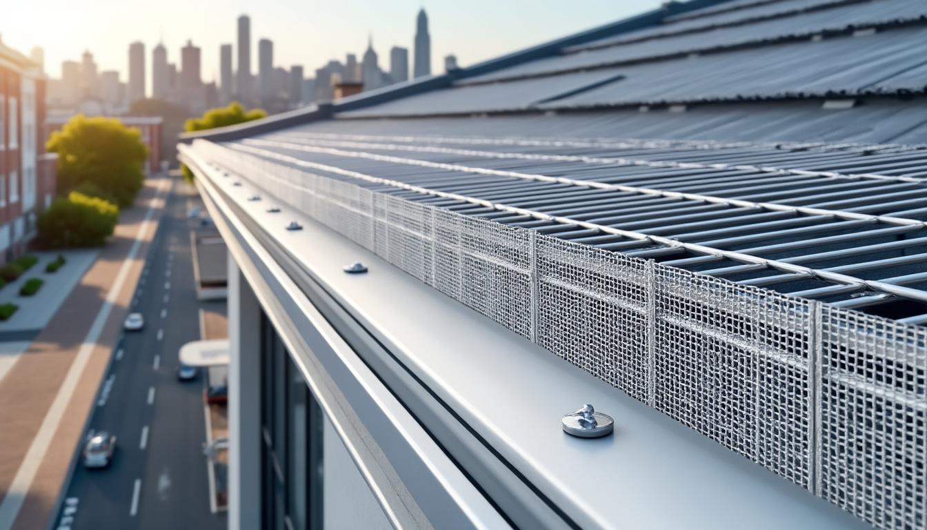 protégez efficacement vos câbles et gouttières contre les pigeons grâce à une grille anti-pigeons. gardez une bonne circulation de l'air tout en empêchant les nuisibles d’accéder à vos installations.