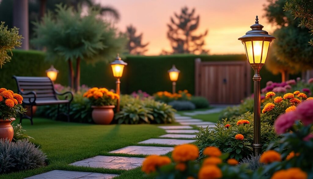 découvrez comment aménager votre jardin avec des lampes solaires décoratives pour créer une ambiance chaleureuse et conviviale, tout en profitant d'une solution écologique et économique.