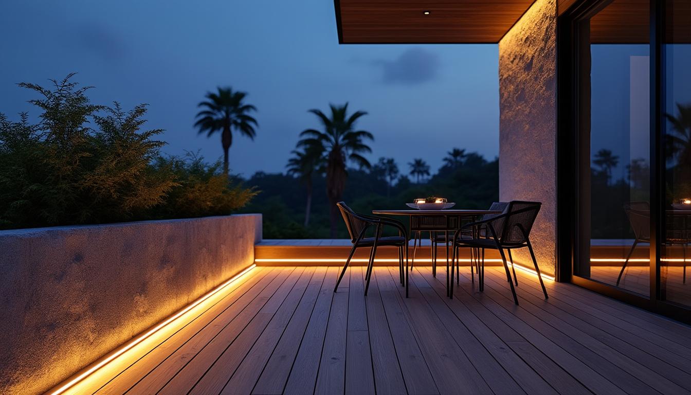 découvrez notre éclairage solaire design pour terrasse moderne, alliant style élégant et économie d'énergie pour sublimer vos espaces extérieurs tout en respectant l'environnement.