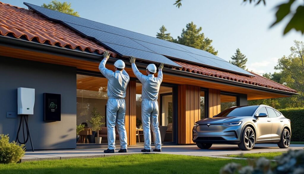 découvrez le coût estimatif d'installation de panneaux solaires pour une maison individuelle en 2026, incluant les facteurs influençant le prix et les aides disponibles.